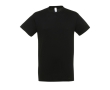 Unisex t-shirt from 100% cotton, 150 g/m2, SOL'S Regent colour black