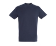 Unisex t-shirt from 100% cotton, 150 g/m2, SOL'S Regent colour navy-blue