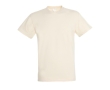 Unisex t-shirt from 100% cotton, 150 g/m2, SOL'S Regent colour natural