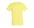 Unisex t-shirt from 100% cotton, 150 g/m2, SOL'S Regent colour light yellow