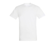 Unisex t-shirt from 100% cotton, 150 g/m2, SOL'S Regent colour white