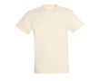 Branded unisex t-shirt from 100% cotton, 150 g/m2, SOL'S Regent colour off white