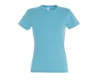 Women's t-shirt made of 100% cotton, 150 g/m2, SOL'S Miss colour light blue