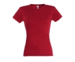 Women's t-shirt made of 100% cotton, 150 g/m2, SOL'S Miss colour red
