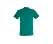 Unisex T-shirt made of 100% cotton, 190 g/m2, SOL'S Imperial colour emerald green