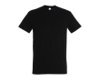 Unisex T-shirt made of 100% cotton, 190 g/m2, SOL'S Imperial colour black