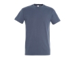 Unisex T-shirt made of 100% cotton, 190 g/m2, SOL'S Imperial colour denim blue