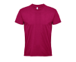 Unisex T-shirt made of 100% cotton, 190 g/m2, SOL'S Imperial colour marbled red