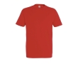 Unisex T-shirt made of 100% cotton, 190 g/m2, SOL'S Imperial colour desatured red