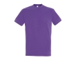 Unisex T-shirt made of 100% cotton, 190 g/m2, SOL'S Imperial colour purple
