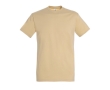 Unisex T-shirt made of 100% cotton, 190 g/m2, SOL'S Imperial colour light brown