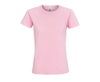 Women's 100% cotton t-shirt in colours, 190 g/m2, SOL'S Imperial colour pastel pink