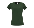 Women's 100% cotton t-shirt in colours, 190 g/m2, SOL'S Imperial colour dark green