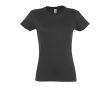 Women's 100% cotton t-shirt in colours, 190 g/m2, SOL'S Imperial colour dark grey