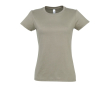 Women's 100% cotton t-shirt in colours, 190 g/m2, SOL'S Imperial colour khaki