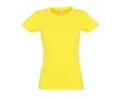 Women's 100% cotton t-shirt in colours, 190 g/m2, SOL'S Imperial colour yellow