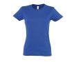 Women's 100% cotton t-shirt in colours, 190 g/m2, SOL'S Imperial colour royal blue