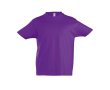 Children's t-shirt, 100% cotton, 190 g/m2, SOL'S Imperial colour purple