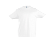 Children's t-shirt, 100% cotton, 190 g/m2, SOL'S Imperial colour ivory
