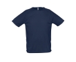 Breathable t-shirt made of polyester, 140 g/m2, SOL'S Pioneer colour navy-blue
