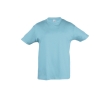 Children's cotton t-shirt, 150 g/m2, SOL'S Regent Kids colour light blue