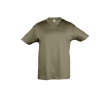 Children's cotton t-shirt, 150 g/m2, SOL'S Regent Kids colour military green