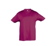 Children's cotton t-shirt, 150 g/m2, SOL'S Regent Kids colour fuchsia