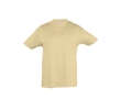 Children's cotton t-shirt, 150 g/m2, SOL'S Regent Kids colour light brown