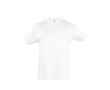 Children's cotton t-shirt, 150 g/m2, SOL'S Regent Kids colour white