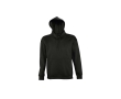Hoodie made of thick fleece, 320 g/m2, SOL'S Slam colour black