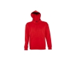 Hoodie made of thick fleece, 320 g/m2, SOL'S Slam colour red