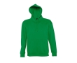 Children's hoodie, cotton and polyester, 280 g/m2, SOL'S SLAM colour green