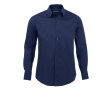 Branded men's shirt, cotton & elastane, 140 g/m2, SOL'S Brighton colour ultramarine blue