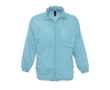 Waterproof unisex windbreaker, 210 g/m2, SOL'S Surf colour light blue