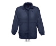 Waterproof unisex windbreaker, 210 g/m2, SOL'S Surf colour dark blue