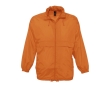 Waterproof unisex windbreaker, 210 g/m2, SOL'S Surf colour orange