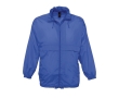 Waterproof unisex windbreaker, 210 g/m2, SOL'S Surf colour royal blue