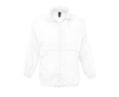 Waterproof unisex windbreaker, 210 g/m2, SOL'S Surf colour white