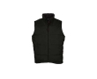 Padded polyamide gilet with two pockets, 210T, SOL'S Warm colour black