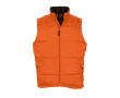 Padded polyamide gilet with two pockets, 210T, SOL'S Warm colour orange