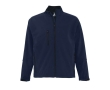 Softshell jacket, polyester, 340 g/m2, SOL'S Relax colour ultramarine blue