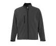 Softshell jacket, polyester, 340 g/m2, SOL'S Relax colour dark grey
