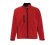Softshell jacket, polyester, 340 g/m2, SOL'S Relax colour red