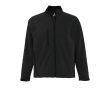Softshell jacket, polyester, 340 g/m2, SOL'S Relax colour black