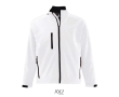 Softshell jacket, polyester, 340 g/m2, SOL'S Relax  colour white