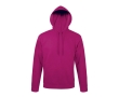 Hoodie with cotton and polyester, 280 g/m2, SOL'S Snake colour fuchsia