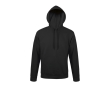 Hoodie with cotton and polyester, 280 g/m2, SOL'S Snake colour black