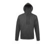 Hoodie with cotton and polyester, 280 g/m2, SOL'S Snake colour dark grey