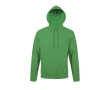 Hoodie with cotton and polyester, 280 g/m2, SOL'S Snake colour green