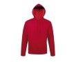 Hoodie with cotton and polyester, 280 g/m2, SOL'S Snake colour red
